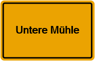 Grundbuchauszug Untere Mühle